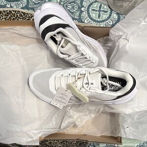 Adidas White and Black Athletic Shoes